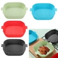 thumbnail image 5 of For Air Fryer Baking Basket Soft Tray Accessories Cooking Reusable Silicone Pot, 5 of 5