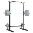 JX FITNESS Squat Rack Machine,Barbell Rack,Folding Weight and Bench