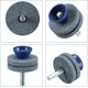 thumbnail image 3 of 2 afiladores de cuchillas para cortacésped de doble capa, afilador de cuchillas para cortacésped resistente al desgaste adecuado para la mayoría de taladros eléctricos o taladros manuales, 3 of 5