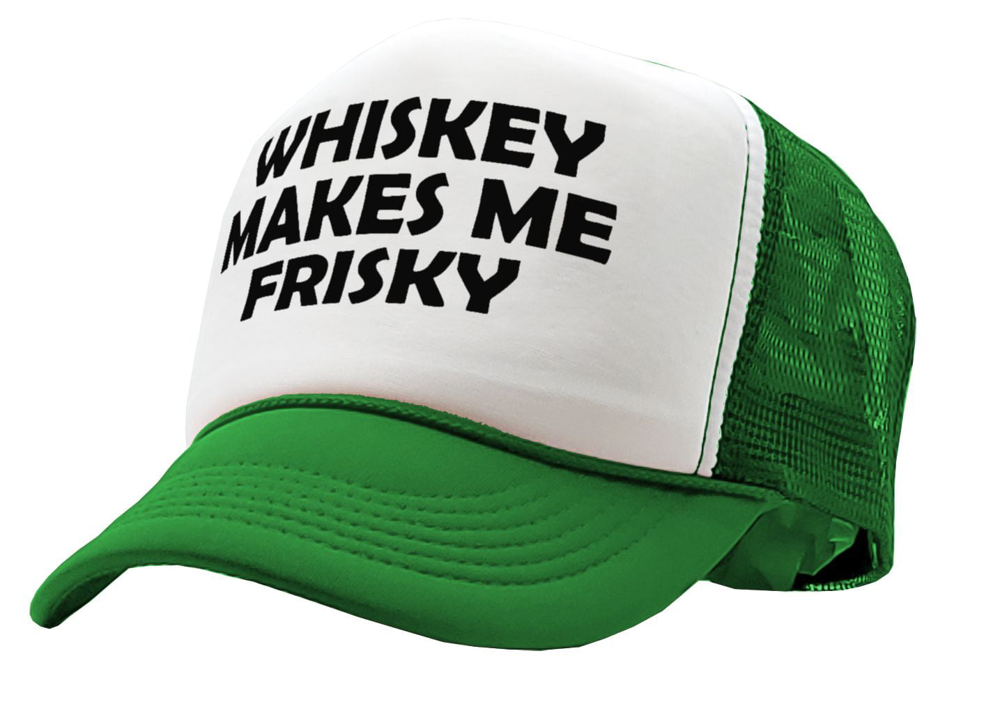 Whiskey Makes Me Frisky Cap 