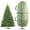 green, variant on Upright Christmas Tree Bag for 7.5 Foot Tree, Heavy Duty Storage Bag for Artificial Xmas Tree, PE Material Waterproof Tear-Resistant Tree Cover with Reinforced Handles, Stand Up Storage Solution