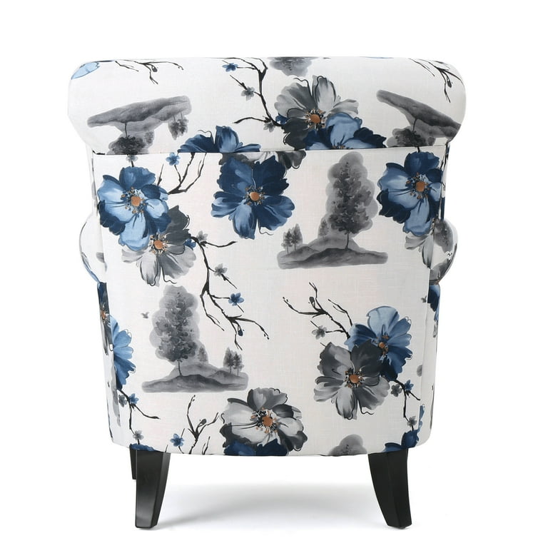 Noble House Dior Fabric Club Chair Multi color Walmart