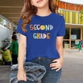 thumbnail image 3 of FDDMis Graphic Baby Tees Girls Tops Size 14-16 Toddler Tshirts Preppy Shirts Baby Clothes for Girls 3-6 Months Kids Clothes Girls Size 6-7 Kids, Blue 2-3 Years, 3 of 7