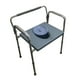 thumbnail image 1 of Silla Comodo De Acero Esmaltado Extra Ancho Baño Bariatrico, 1 of 7