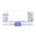 thumbnail image 1 of 400pcs M3 304 Stainless Steel Pan& Flat Hex Socket Head Cap Screws Set with Box, 1 of 12