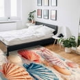 thumbnail image 6 of Area Rugs 5x7 Ft Summer Beach Colorful Seashell Vintage Coastal Non-Slip Washable Rug Indoor Rug Floor Mats Non Shedding Carpet for Living Room Bedroom Dining Room Home Decor, 6 of 8