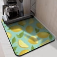 thumbnail image 2 of Zesty Lemon Floral Dish Drying Mat – 18x24, Super Absorbent, Perfect Summer Addition for Kitchen Counter, 2 of 7