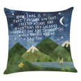 thumbnail image 1 of Funda de almohada Littlefa Inspiring Gifts Cute Mountains Beige, 1 of 5