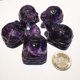 thumbnail image 3 of 1 pieza de cristales de amatista natural y piedras curativas de tortuga, 1,5 pulgadas, figuras de piedras preciosas de bolsillo Reiki, decoración de habitación, piedras preciosas, 3 of 4