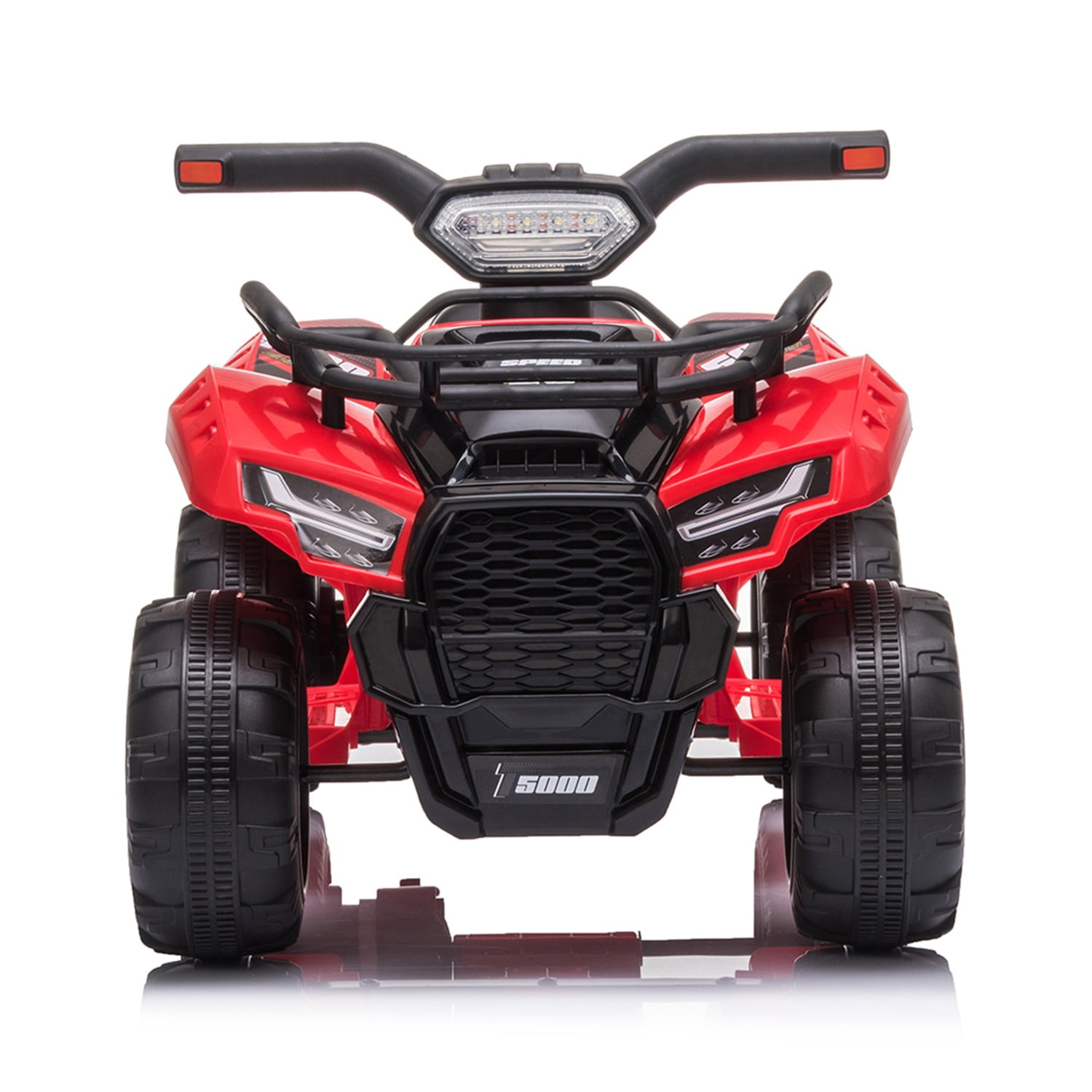 CIPACHO 6V Kids Ride on ATV, Battery Powered Electric Quad with LED Lights, Red CIPACHO 6V Kids Ride on ATV, Battery Powered Electric Quad with LED Lights, Red