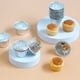 thumbnail image 4 of Fiudx Molde para Muffins de Aluminio, Desechable, Apto para Horno, Ideal para Fiestas y Eventos, 50 Unidades, 3,2 X 3,5 X 5,4 Cm., 4 of 6