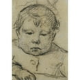 thumbnail image 3 of Paul Gauguin 14x18 Black Modern Framed Museum Art Print Titled - Emil Gauguin as a Child, Right Hand Forward (C. 1875-1876), 3 of 5
