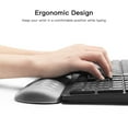 thumbnail image 2 of Labymos Clavier Repose-Poignet Coussin Mousse Mémoire Douce Appui de Main Confortable Soutien de Conception Ergonomique, 2 of 7