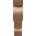 thumbnail image 2 of 9"W x 36"D x 36"H Thin Scroll Rough Cedar Woodgrain TimberThane Corbel, Primed Tan, 2 of 6