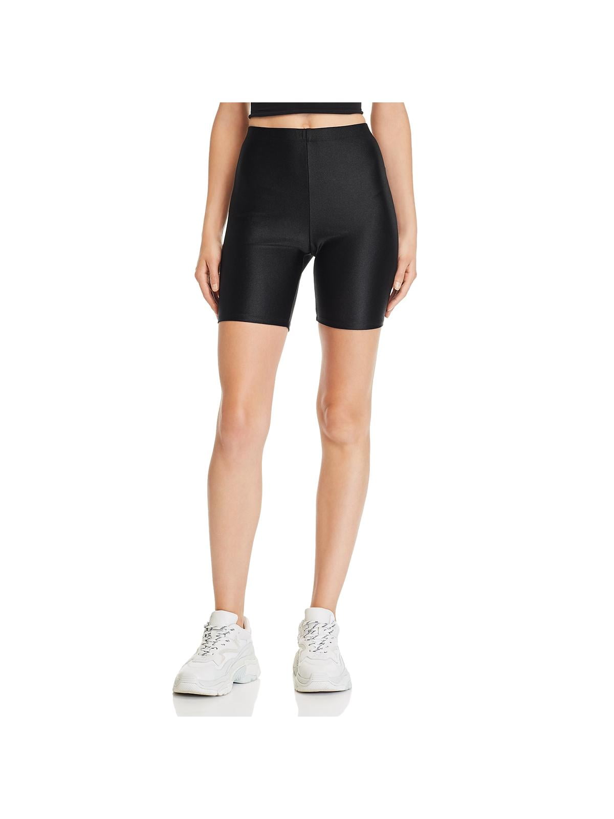 high waisted biker shorts walmart