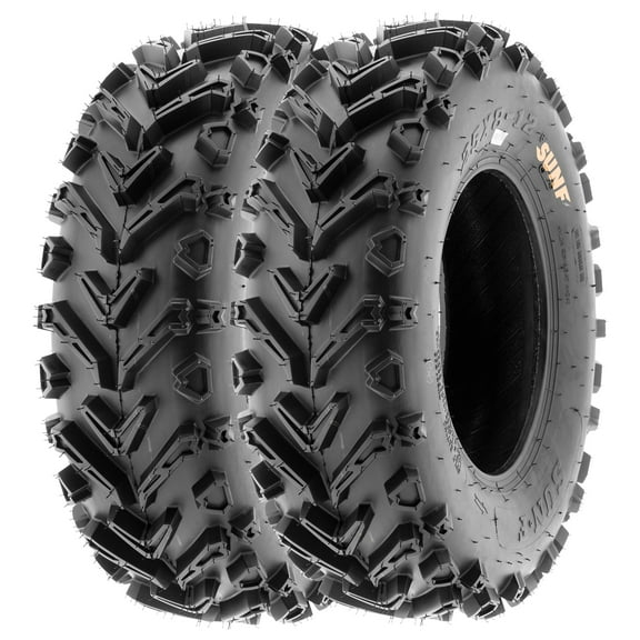 SunF ATV/UTV All Terrain Mud Quad Tire 24x8-12 24x8x12 6 PR Tubeless A041 (Set of 2)