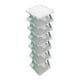 thumbnail image 2 of Estantería de almacenamiento de plástico azul, multicapa, desmontable, organizador para zapatos y plantas, ideal para sala de estar (1 pieza). Rkxzt, 2 of 8