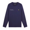 thumbnail image 1 of Lyle & Scott Mens Co-Ordinate Print Long-Sleeved T-Shirt, 1 of 5