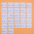 thumbnail image 3 of yuksok 27Pcs Kids Arithmetic Learning Flashcards Preschool Education + Erasable Pen Division, 3 of 4