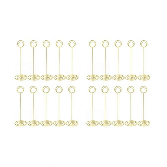 Table Number Holders 20Pcs - 8.75 Inch Place Card Holder Tall Table Number Stands for Wedding Graduation Reception