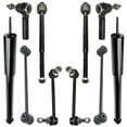 thumbnail image 6 of Detroit Axle - 12pc RWD Front Struts Kit for Chrysler 300, Dodge Charger Magnum, 2 Struts w/Coil Spring 4 Tie Rods 2 Rear Shock Absorbers 4 Front and Rear Sway Bars Replacement Suspension, 6 of 6