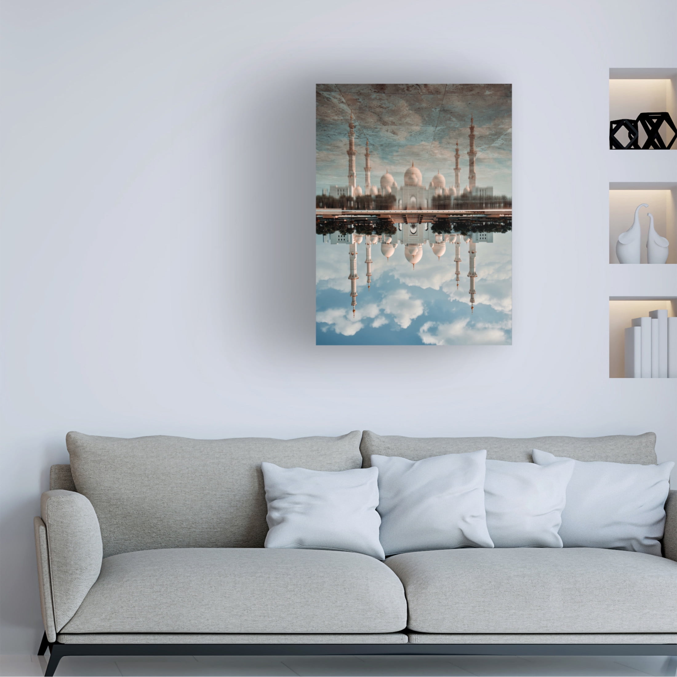 Trademark Fine Art Ahmed Aldaie Szgm Abudhabi Canvas Wall Art