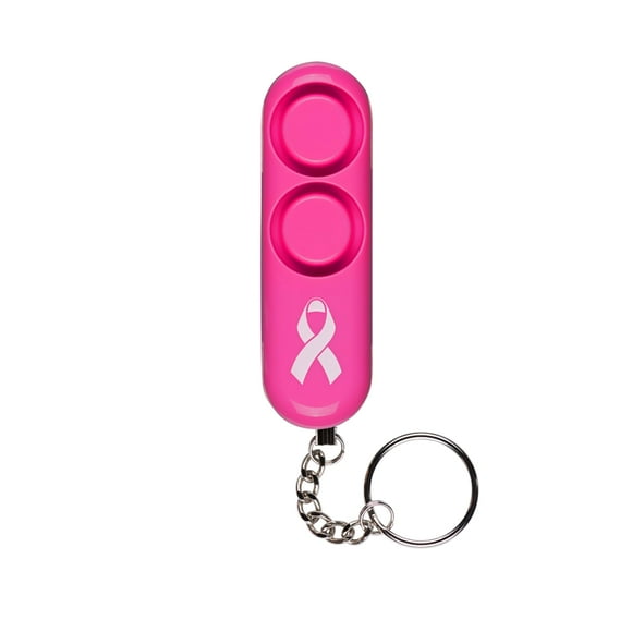Llavero Personal Alarm SABRE, 120 dB, audible, 390 m, color rosa