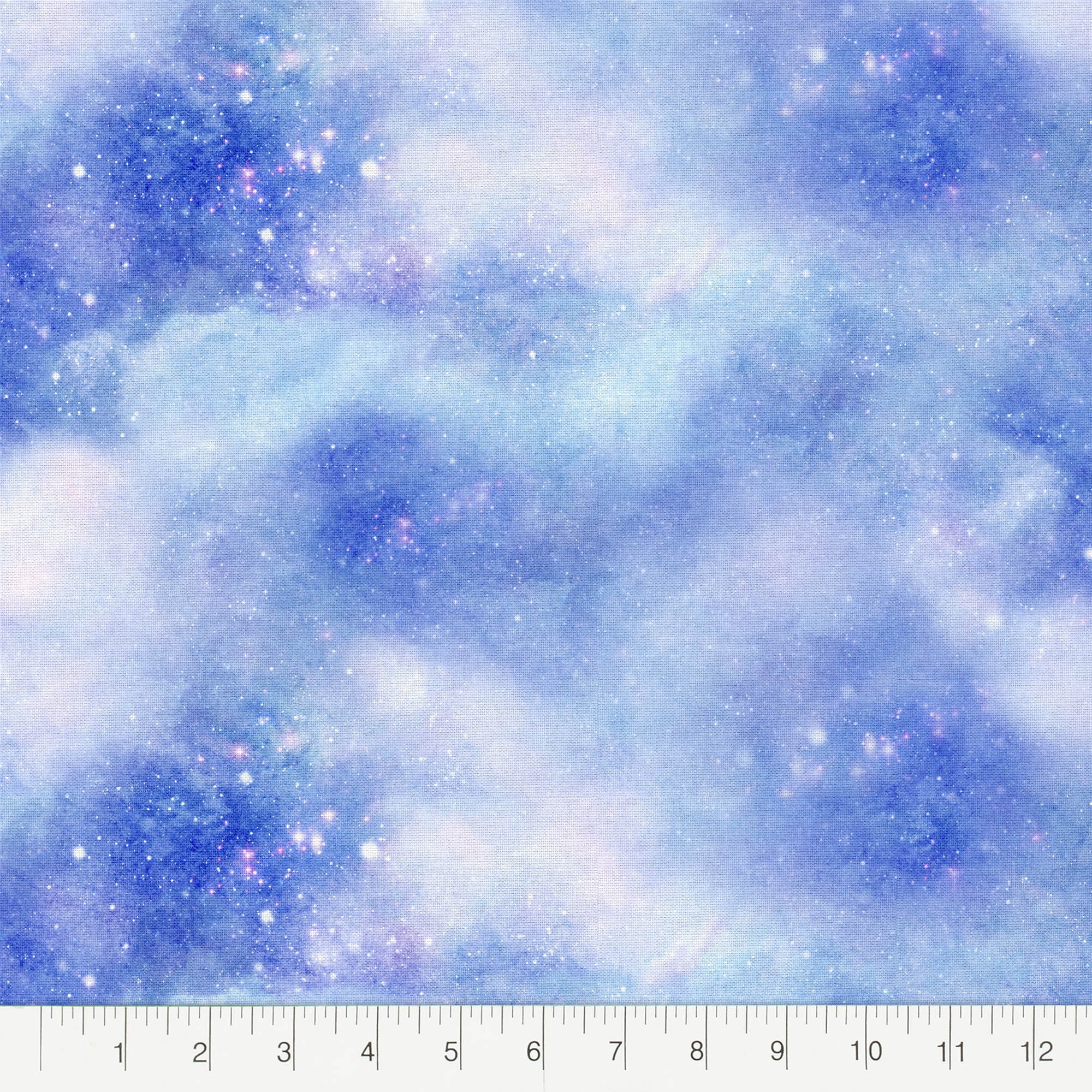 Fabric Editions 36" x 42" Cotton Celestial Dusk 1 Yard Precut Sewing & Craft Fabric, Pink 1 Piece