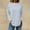 Blue, variant on Fznquz Long Sleeve Womens Oversized Sweatshirt Casual Pullover Tunics Loose Fit Striped Black Clothes