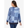 thumbnail image 2 of Woman Within Plus Size Printed Sweatshirt, 2 of 4