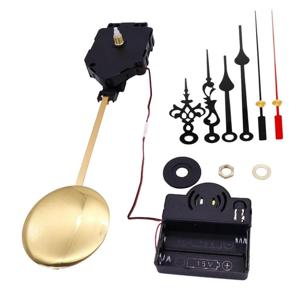 Mecanismo de movimiento de reloj, reparación de péndulo, piezas, herramientas, accesorios para reloj de pared DIY estilo B