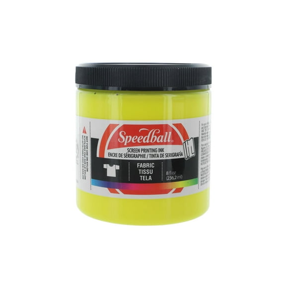Speedball Fabric Screen Printing Ink 8 oz. Yellow