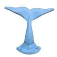 thumbnail image 2 of Hampton Nautical Rustic Drak Whale Tail Hook 5" Decoration-Antique Vintage Cast Iron, Solid Dark Blue, 2 of 3