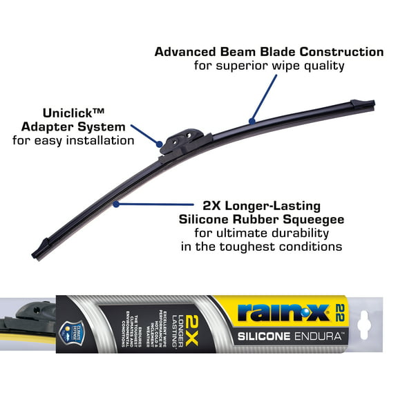Rain-X Silicone Endura Premium All-Weather 22" Windshield Wiper Blade
