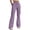 06# Purple, variant on Ihhxva Women's Slim Fit Cargo Pants Elastic Waist Multi-Pockets Yoga Stretch Summer Casual S-2XL