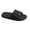 Black#2, variant on Shower Slippers for Women Men House Shoes Open Toe Bathroom Slippers Indoor Outdoor Soft Sandals for Living Room Beach Spa Gym Pool