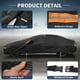 thumbnail image 5 of Cubierta de coche Unique Bargains 210D-PU Oxford, impermeable y a prueba de viento, protección solar con cremallera, negra para Hyundai Elantra, 5 of 7