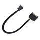 thumbnail image 5 of Adaptador de ventilador de refrigeración Pinto Pin, 5 piezas SATA 15 pines a Pinto Pin Convertidor de ventilador de refrigeración Cable adaptador de ventilador de refrigeración Sata Pinto Pin Rend, 5 of 9