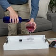 thumbnail image 3 of Cornucopia Brands Plastic Wine Bottles (10-Pack, Blue); Empty PLASTIC Bordeaux-Style Wine Bottles w/ Screw Caps and Seals, 3 of 9