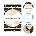thumbnail image 3 of ABPHOTO Polyester 5x7ft Summer Party Photography Background Black and White Stripes Backdrops Studio Props, 3 of 5