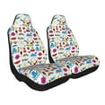 thumbnail image 2 of Naloa Summer Car Seat Covers 2PCs Front Car Seat Covers Universal fit for Most Cars SUVs and Trucks - 1, 2 of 5