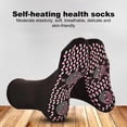thumbnail image 4 of Happydeer 1 Pair Heated Socks Self-Heating Release Fatigue Lightweight Tourmaline Comfortable Breathable Massage Socks for Men Women, 4 of 13