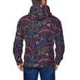 thumbnail image 5 of Zip Up Hoodies for Men - colorful Dinosaur cartoon Long Sleeve Comfrt Men'S Fashion Hoodies & Sweatshirts, Jackets for Men Hoodies Pullover Clothing Clothes with Pouch, 5 of 5