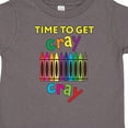 thumbnail image 4 of Inktastic Time to Get Cray Cray Crayons Humor Boys or Girls Toddler T-Shirt, 4 of 5