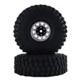thumbnail image 5 of Neumático de cubo de rueda de llanta de rueda de 1,9 pulgadas de Metal de 120mm para 1/10 Rc Crawler Car 4 Axial Scx10,6, 5 of 5
