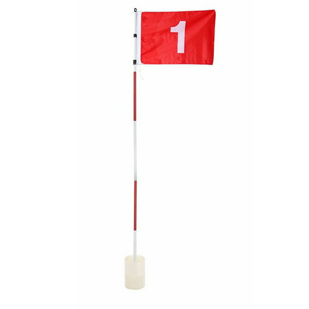 Putting Green Flags, Golf Flagsticks for Yard, Practice Hole Cup with Flag, Golf  Pin Flags for Standard Golf Course, 6-Foot Height, Portable 5-Section  Design with Connectors - Walmart.com