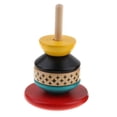thumbnail image 4 of Juguete de Bloque de Torre de para Desarrollo de Coordinación de Mano-ojos de Salvador Rainbow Stacking Ring Tower, 4 of 10