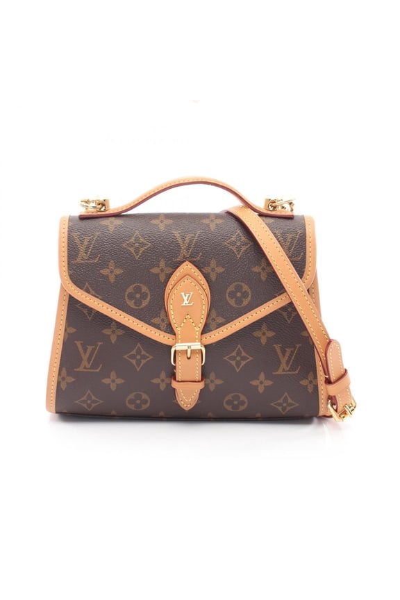 Pre-Owned Louis Vuitton LV Ivy Monogram 2-Way Handbag, Coated Canvas and Leather, Pattern,...