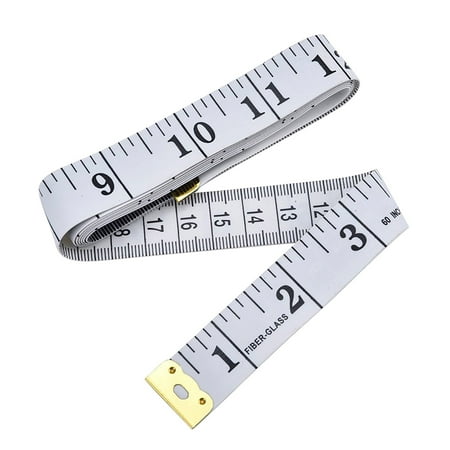 

Pengzhipp Clearance Double Scale Tailor Seamstress Cloth Body Ruler Tape Measure Sewing Heavy Duty Tape (Pack Of 2 60 /150cm White)