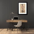 thumbnail image 4 of Zygmunt Waliszewski 16x24 Black Modern Framed Museum Art Print Titled - Figural Composition (1917), 4 of 5